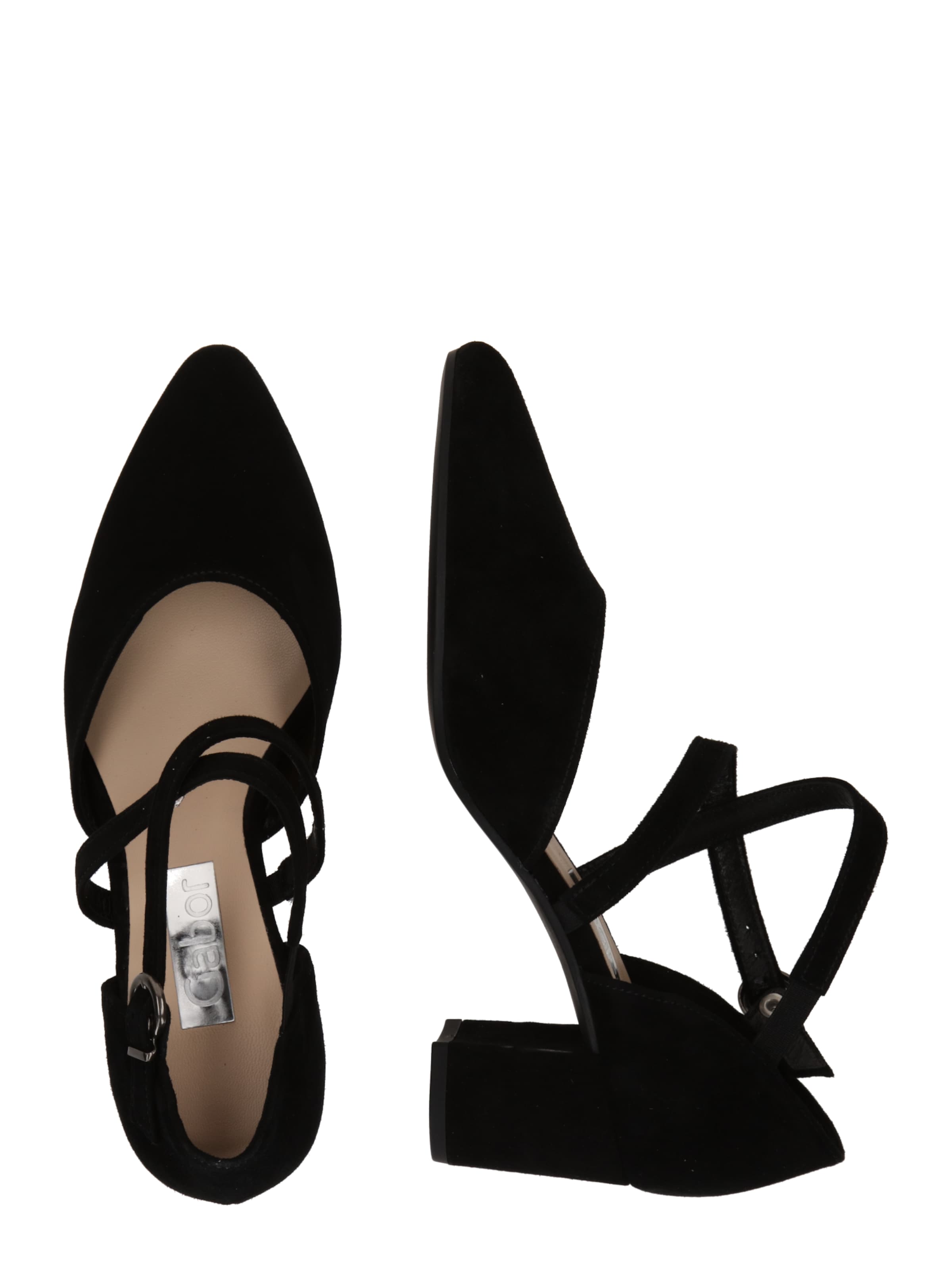 Décolleté sling di GABOR in nero