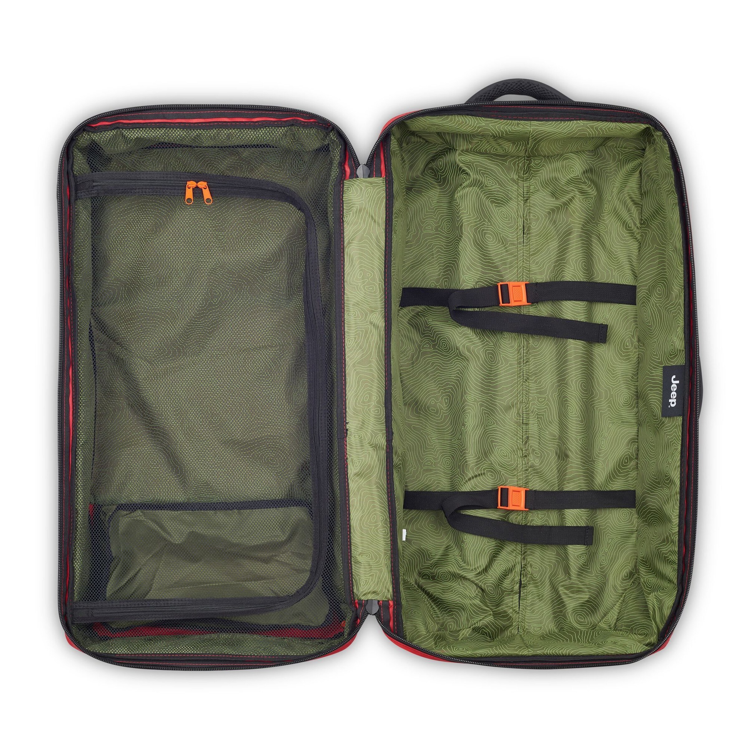 Jeep Travel Bag in Red
