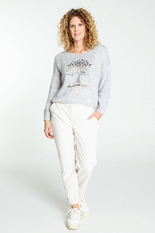 Cassis Pullover in Grau