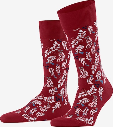BURLINGTON Socken 'Bloomingday' in Rot: Vorderseite