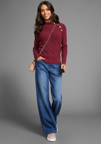 LAURA SCOTT Sweater in Red