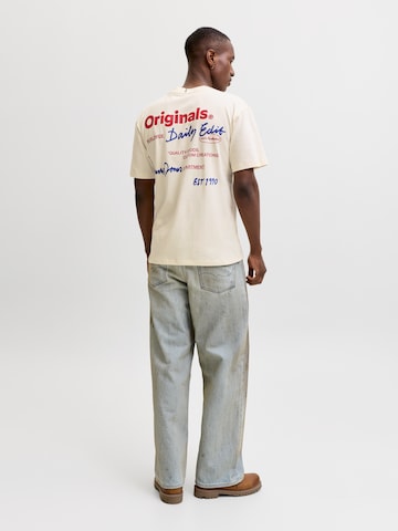 T-Shirt JACK & JONES en blanc : devant