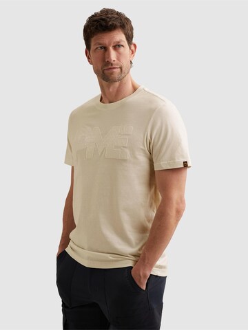 PME Legend Shirt 'PME LEGEND - T-shirt with artwork on the chest' in White