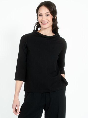 Jascha Stockholm Bluse 'Alide' in Schwarz: Vorderseite