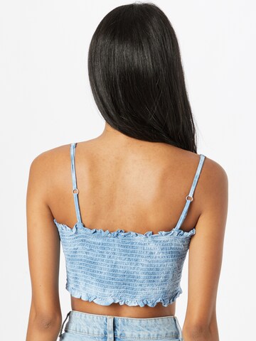 WEEKDAY Top 'Sally Smock Sun' in Blau