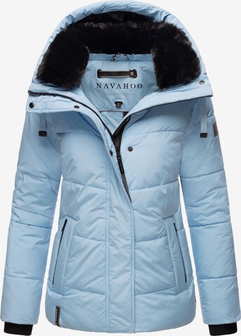 NAVAHOO Winter Jacket 'Sag ja XIV' in Blue