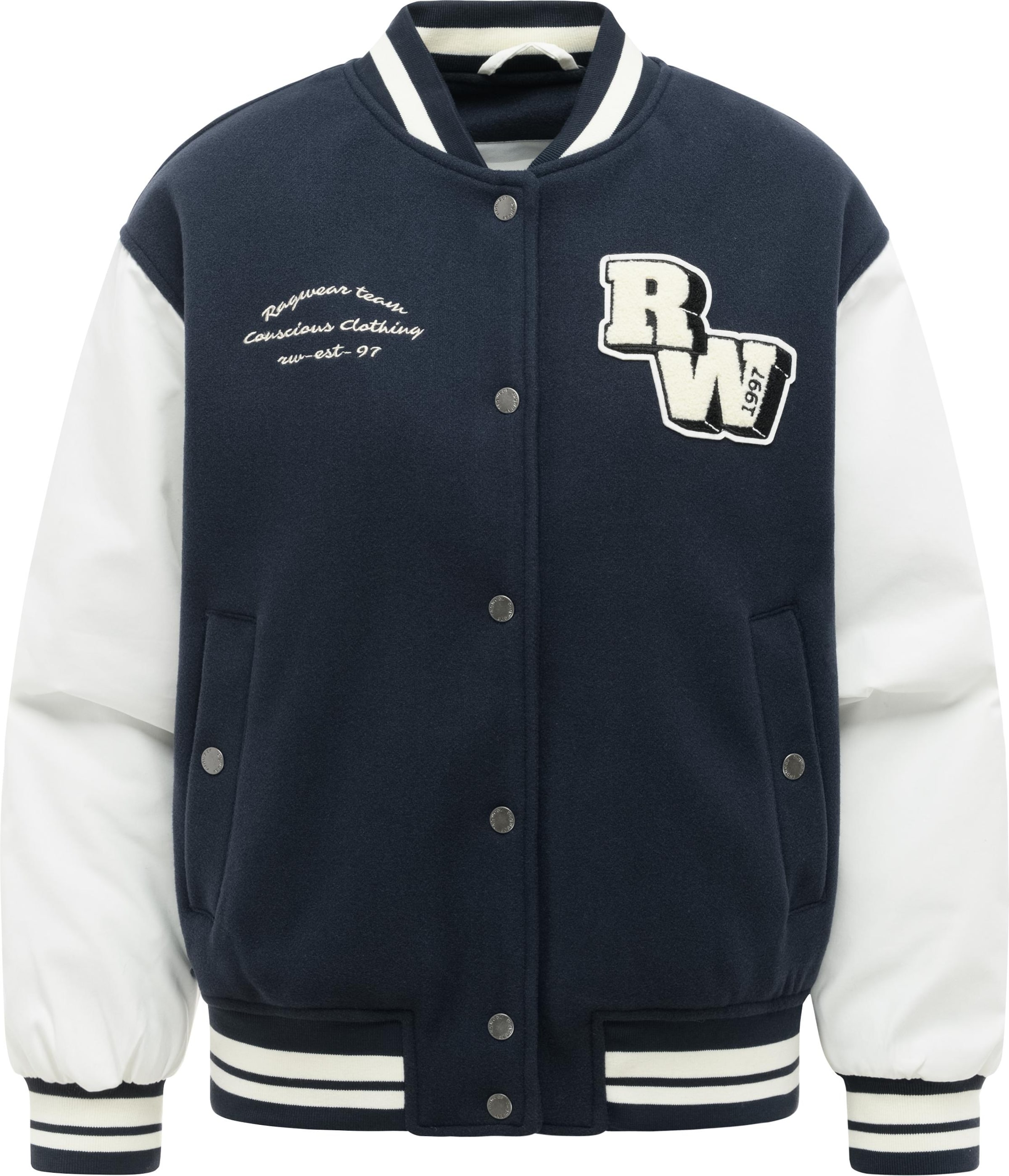 Ragwear Tussenjas 'Clubie Y' in Blauw: voorkant