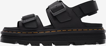 juoda Dr. Martens Sandalai 'ZebZag': priekis
