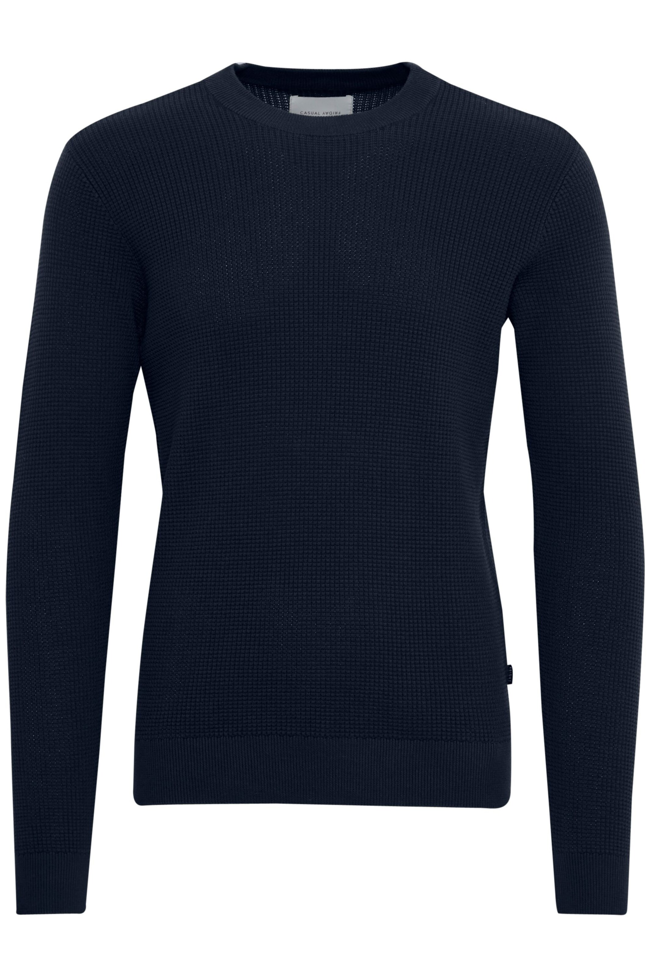 Casual Friday Pullover 'Karlo' in Blau: Vorderseite