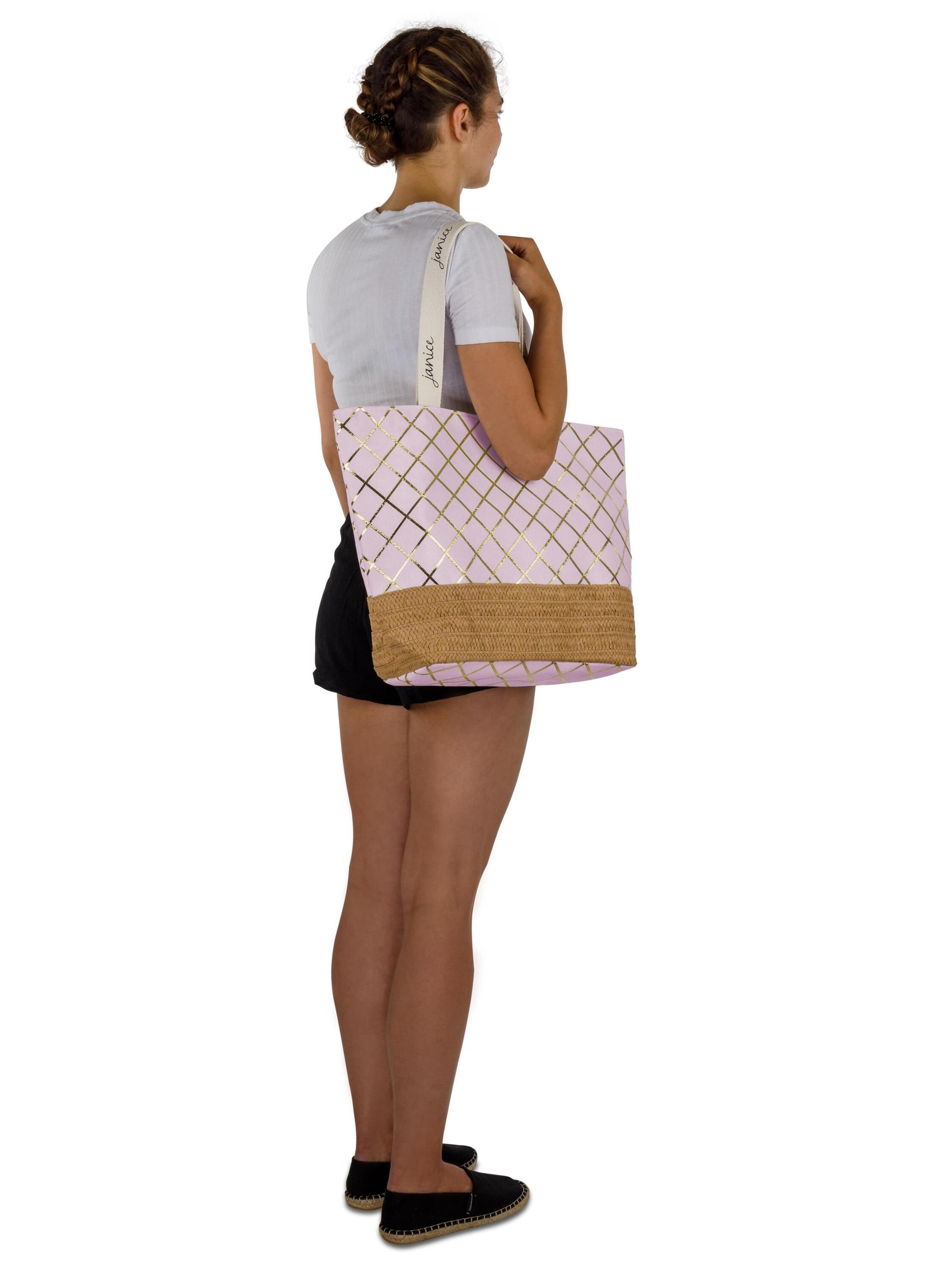 Sac de plage 'Kuredu' normani en rose