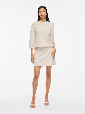 VILA Sweatshirt 'VIREFLECT' in Beige