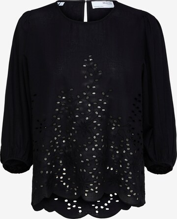 SELECTED FEMME Blouse 'Ramone' in Black: front