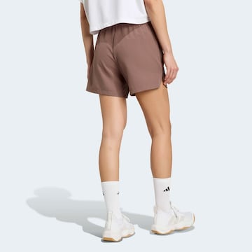 ADIDAS PERFORMANCE Loosefit Sportshorts in Braun