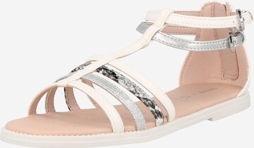 GEOX Sandals 'Karly' in White: front