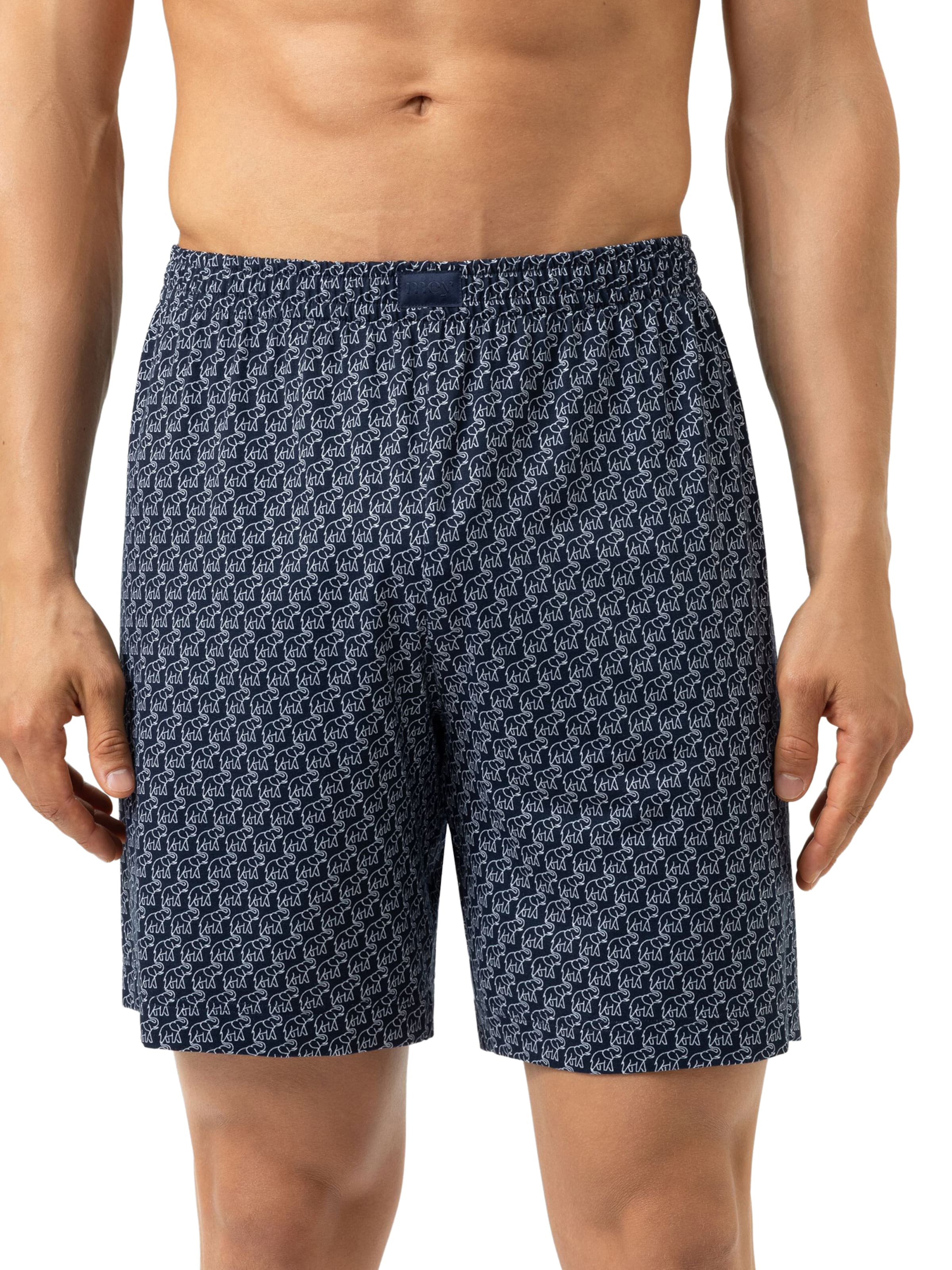 Shorts de bain 'Serie Elephant Walk' Mey en bleu : devant