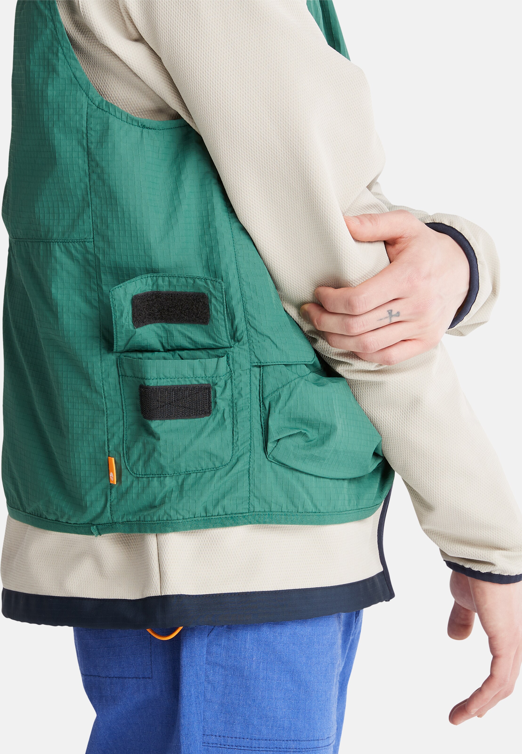 TIMBERLAND Vest 'DWR Stow Go' in Green | ABOUT YOU