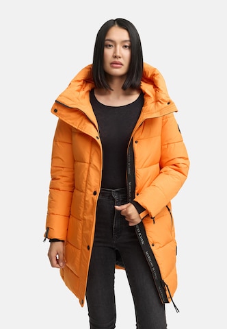 MARIKOO Winter coat 'Karumikoo XVI' in Orange