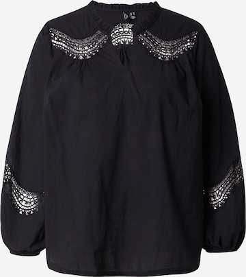 Vero Moda Curve Bluzka 'VMCTea' w kolorze czarny: przód