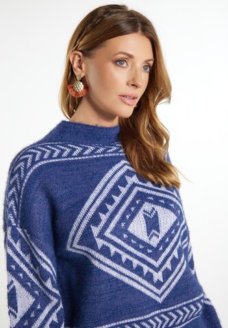 usha FESTIVAL - Pullover 'Rakata' em azul