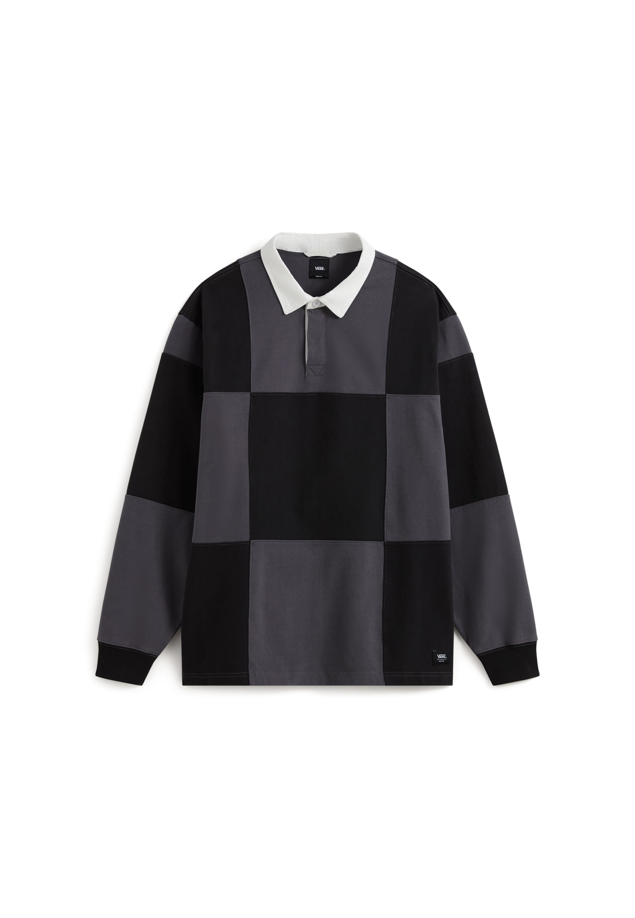 VANS Тениска в черно: отпред