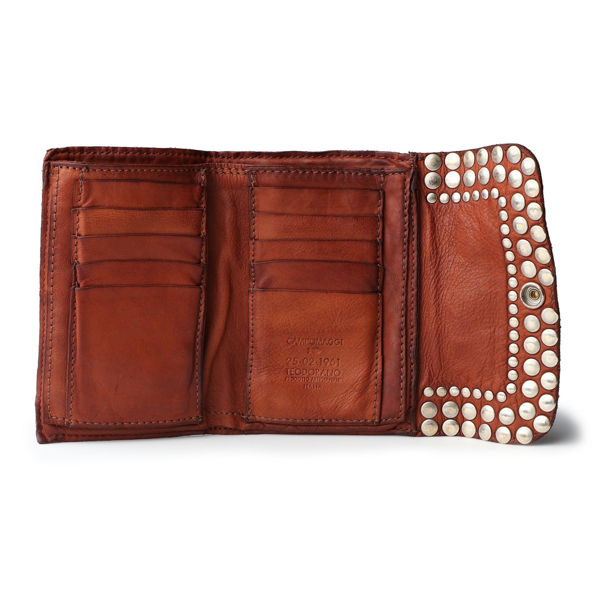 Portamonete 'Mirta' di Campomaggi in marrone