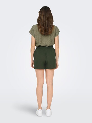 ONLY Loose fit Trousers 'ROMINA' in Green