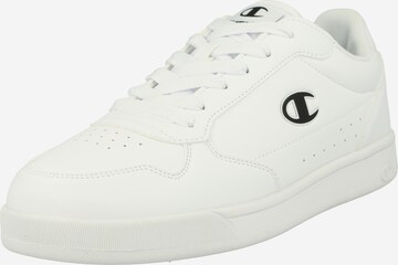 Champion Authentic Athletic Apparel Platform trainers in White: front