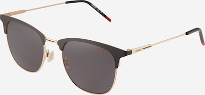 HUGO Red Lunettes de soleil '1208/S' en or / noir, Vue avec produit