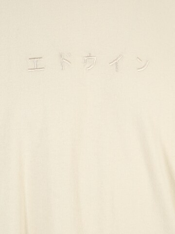 EDWIN Shirt 'Katakana' in Beige