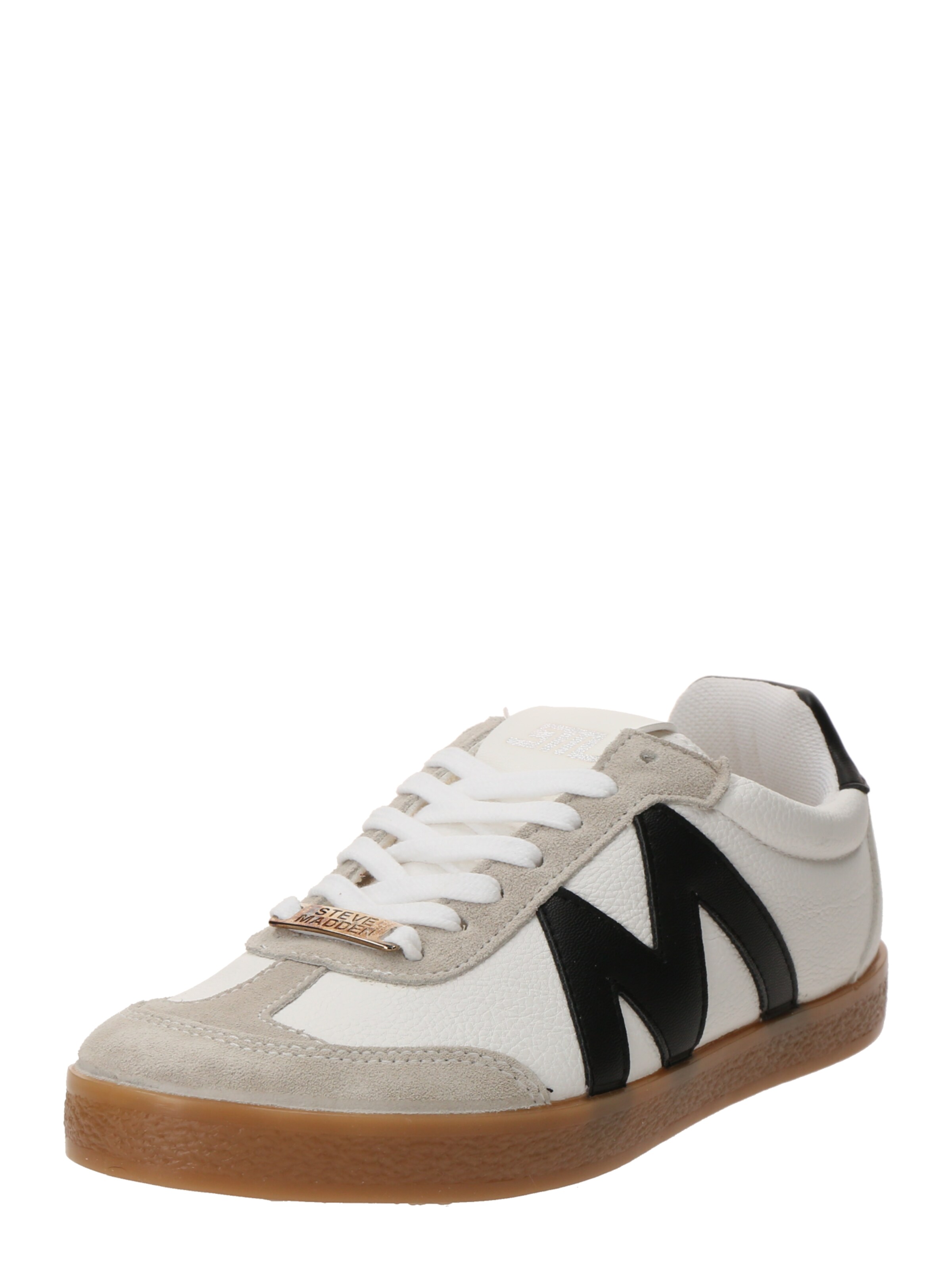 STEVE MADDEN Platform trainers 'Escapade' in White: front