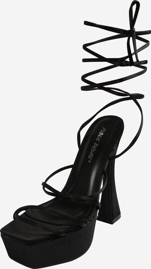 Sandale cu baretă 'ENDLESS POTENTIAL' Public Desire pe negru, Vizualizare produs