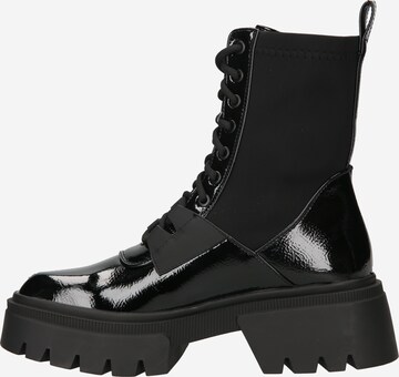 Simmi London - Botines con cordones 'CAMDEN' en negro