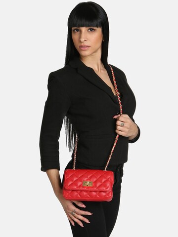 CHICCA BORSE Schoudertas in Rood: voorkant