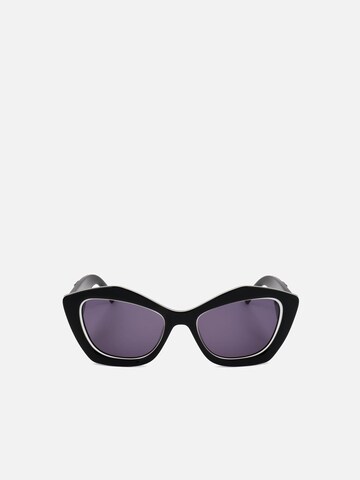 Karl Lagerfeld Zonnebril 'Karl Lagerfeld KL6127S Wine pink 52/18/140 Women Sunglasses' in Zwart