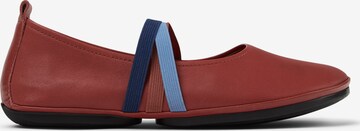 CAMPER Ballet Flats with Strap 'Right Nina' in Red