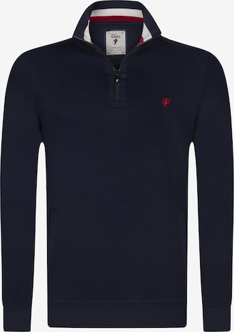 DENIM CULTURE - Sweatshirt 'Alcinoo' em azul: frente