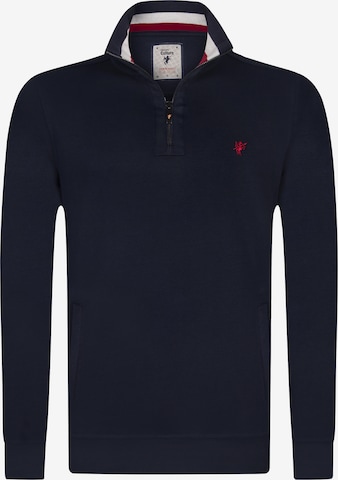 Sweat-shirt 'Alcinoo' DENIM CULTURE en bleu : devant