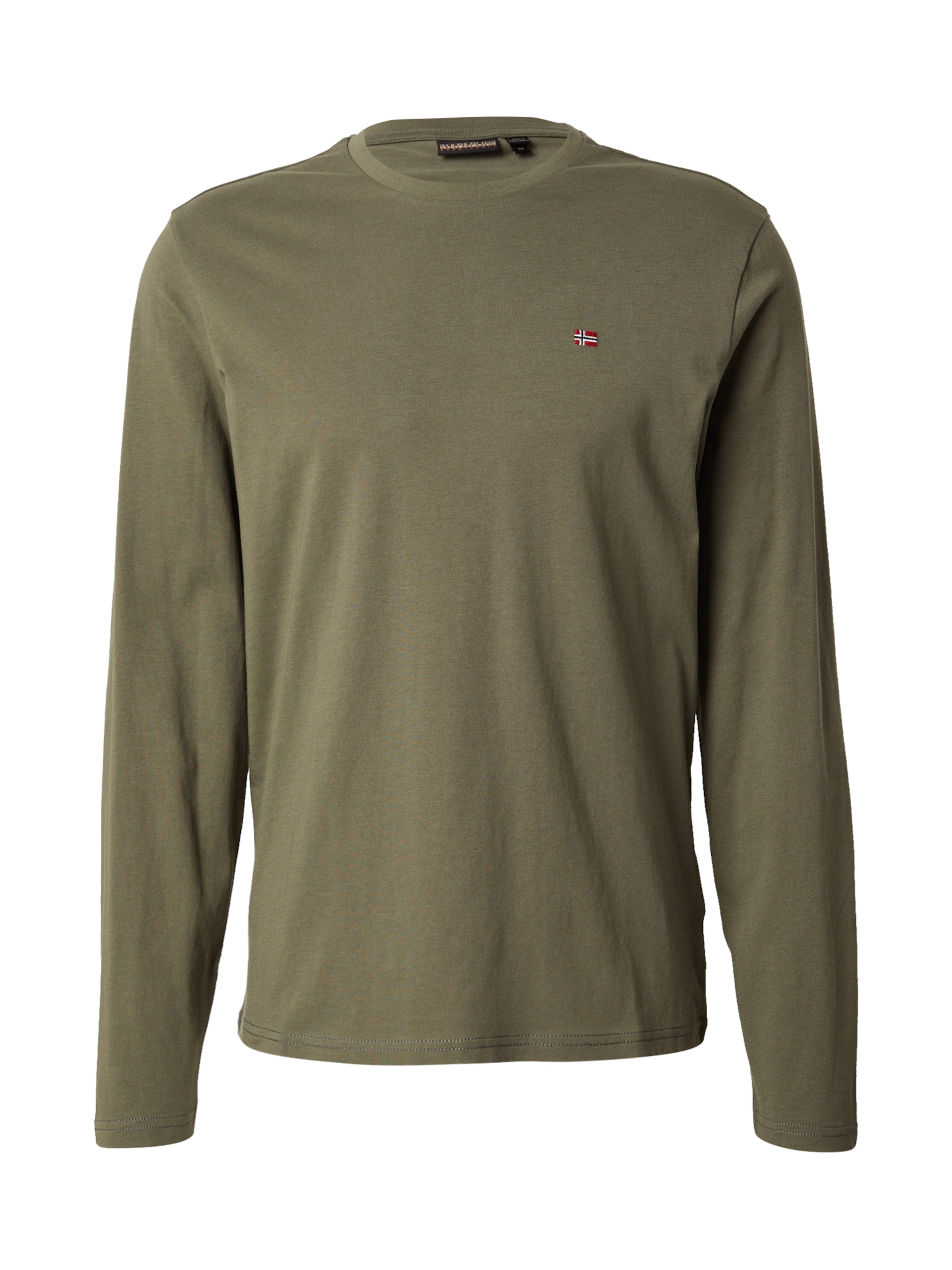 NAPAPIJRI Μπλουζάκι 'SALIS' σε πράσινο: μπροστά