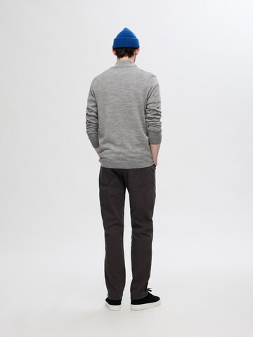 Pullover 'SLHTray' di SELECTED HOMME in grigio