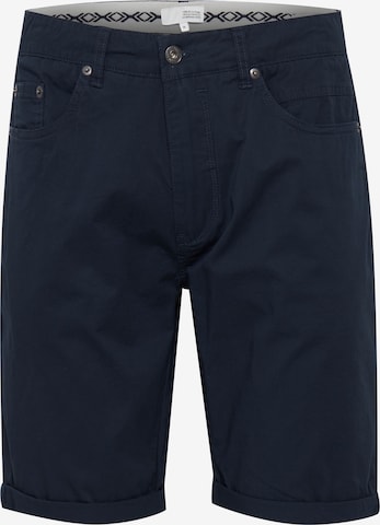 !Solid Regular Chino Pants 'MILAN' in Blue: front