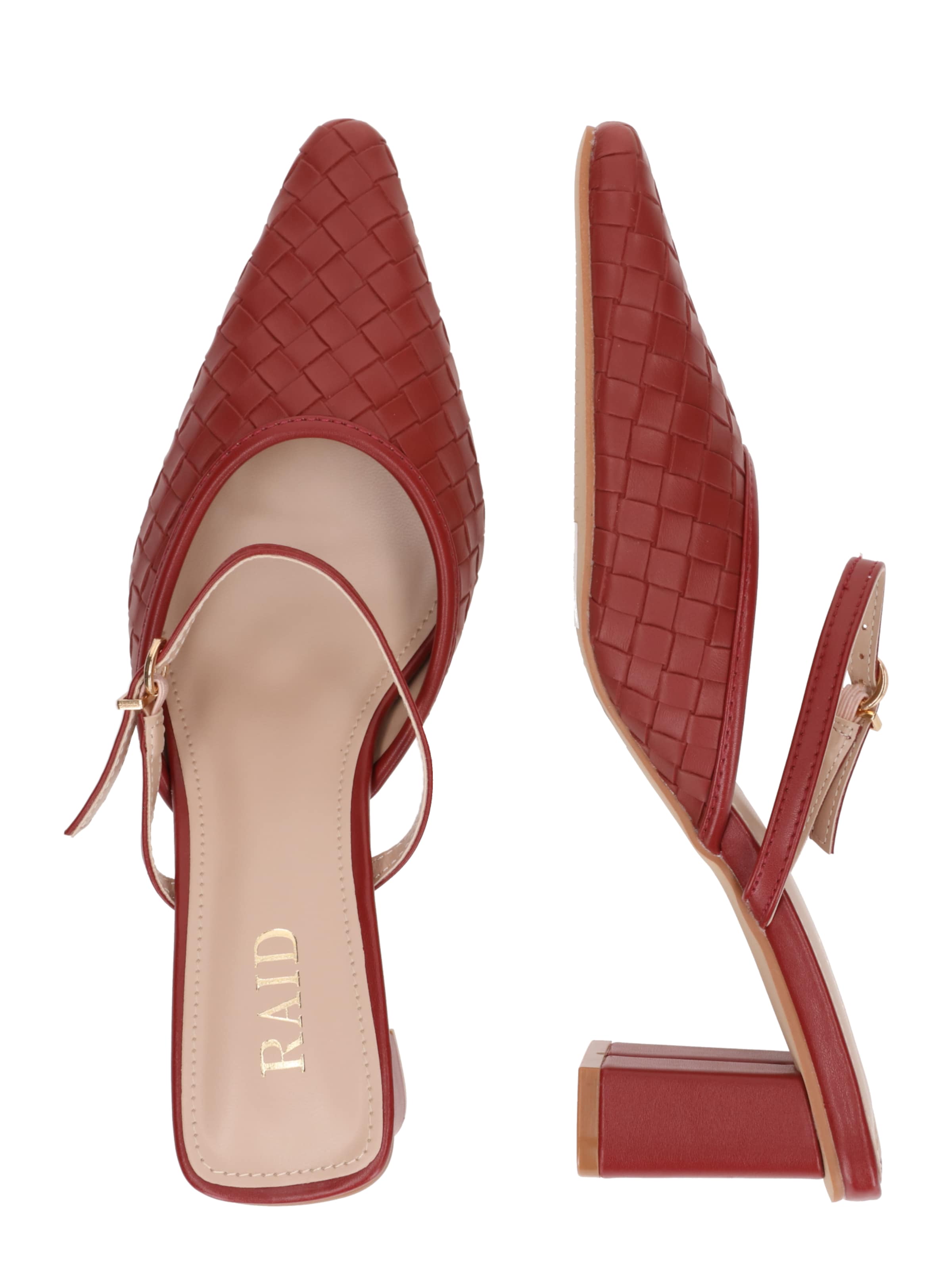 Raid Лодочки с открытой пяткой 'AJORE' в Красный