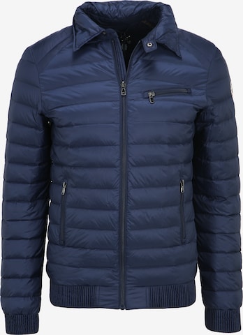 JOTT Winter Jacket in Blue: front