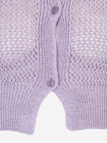 Nasty Gal Knit Cardigan in Purple