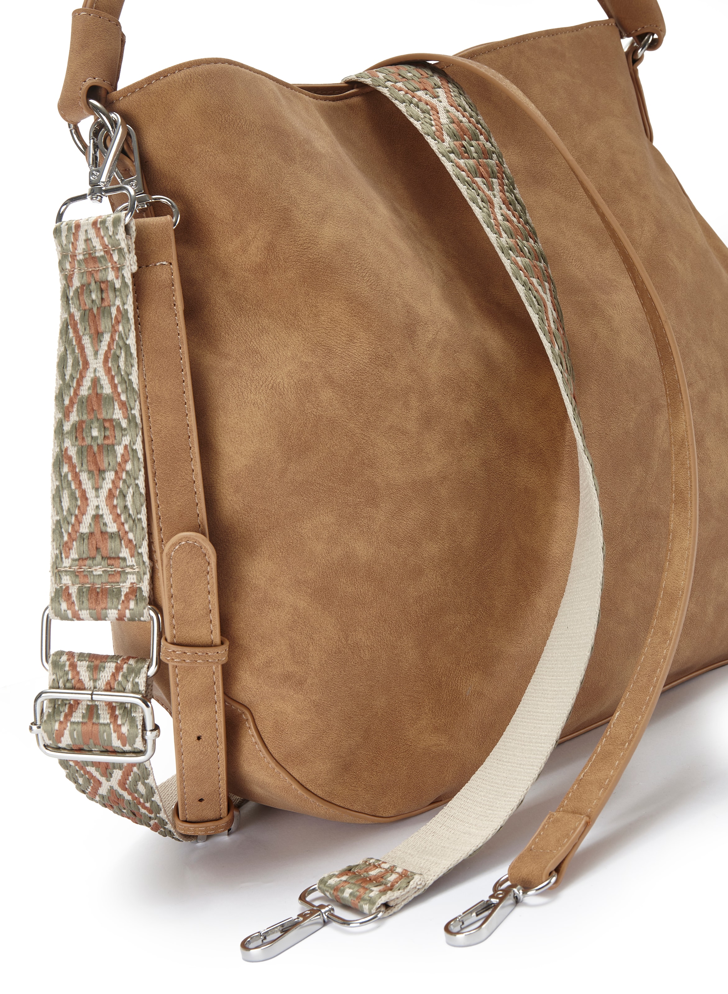 VIVANCE Shoulder Bag in Beige