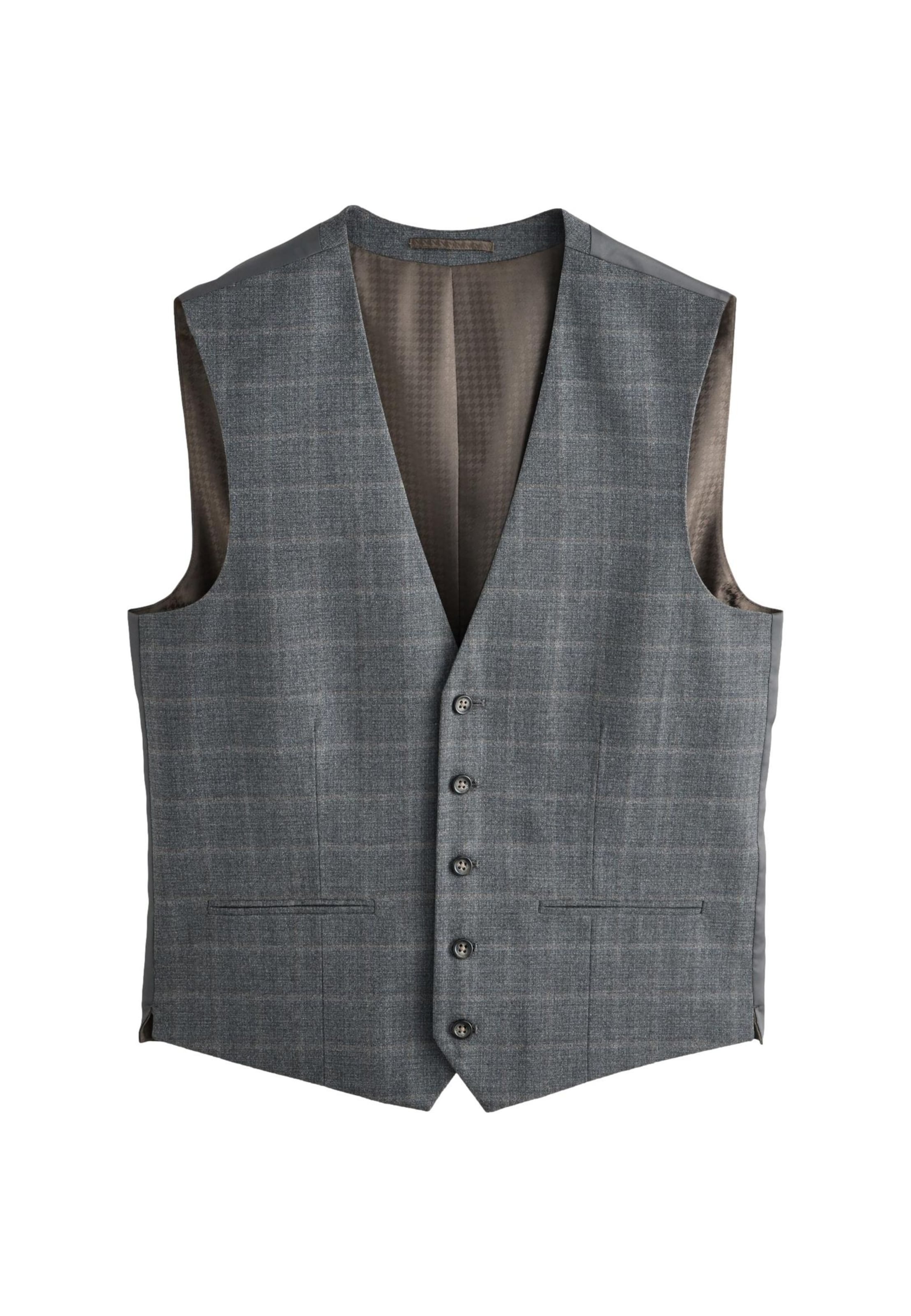 Gilet da completo di Next in grigio: frontale