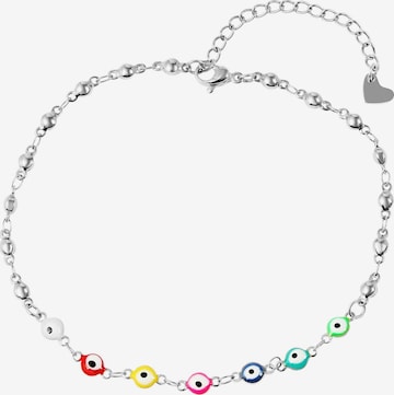 Akzent Fußschmuck 'Tanja, langlebig' in Silber: Vorderseite