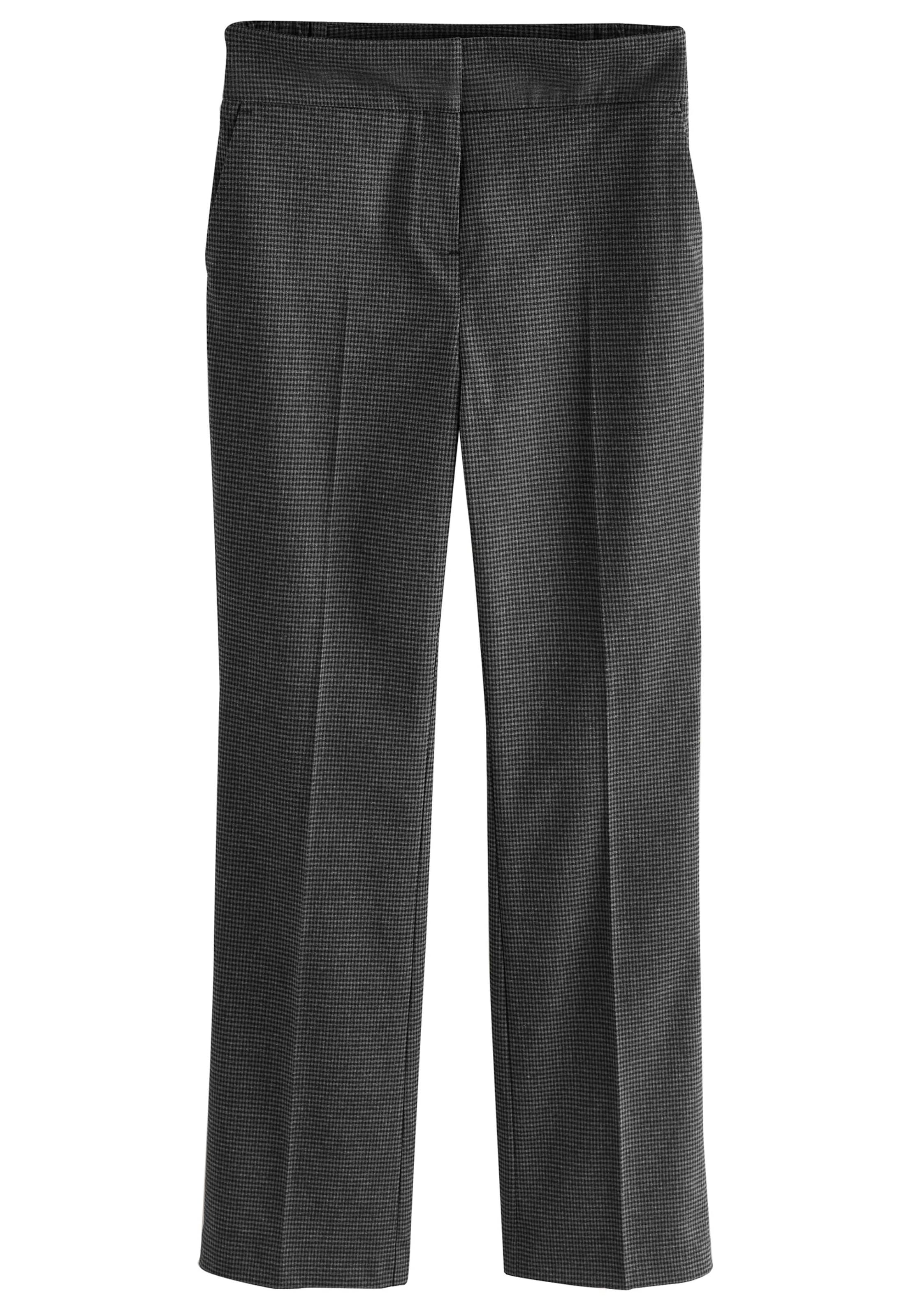 Next Bootcut Ráncos nadrág - szürke: elől