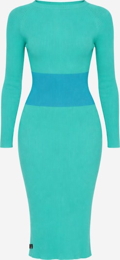 Süel knitwear Strickkleid 'Amanda Stripe' in S-M in türkis, Produktansicht
