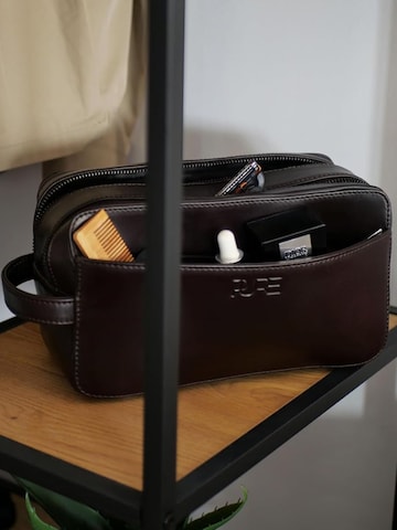 PURE Studios Toiletry Bag 'Atlas XL' in Brown