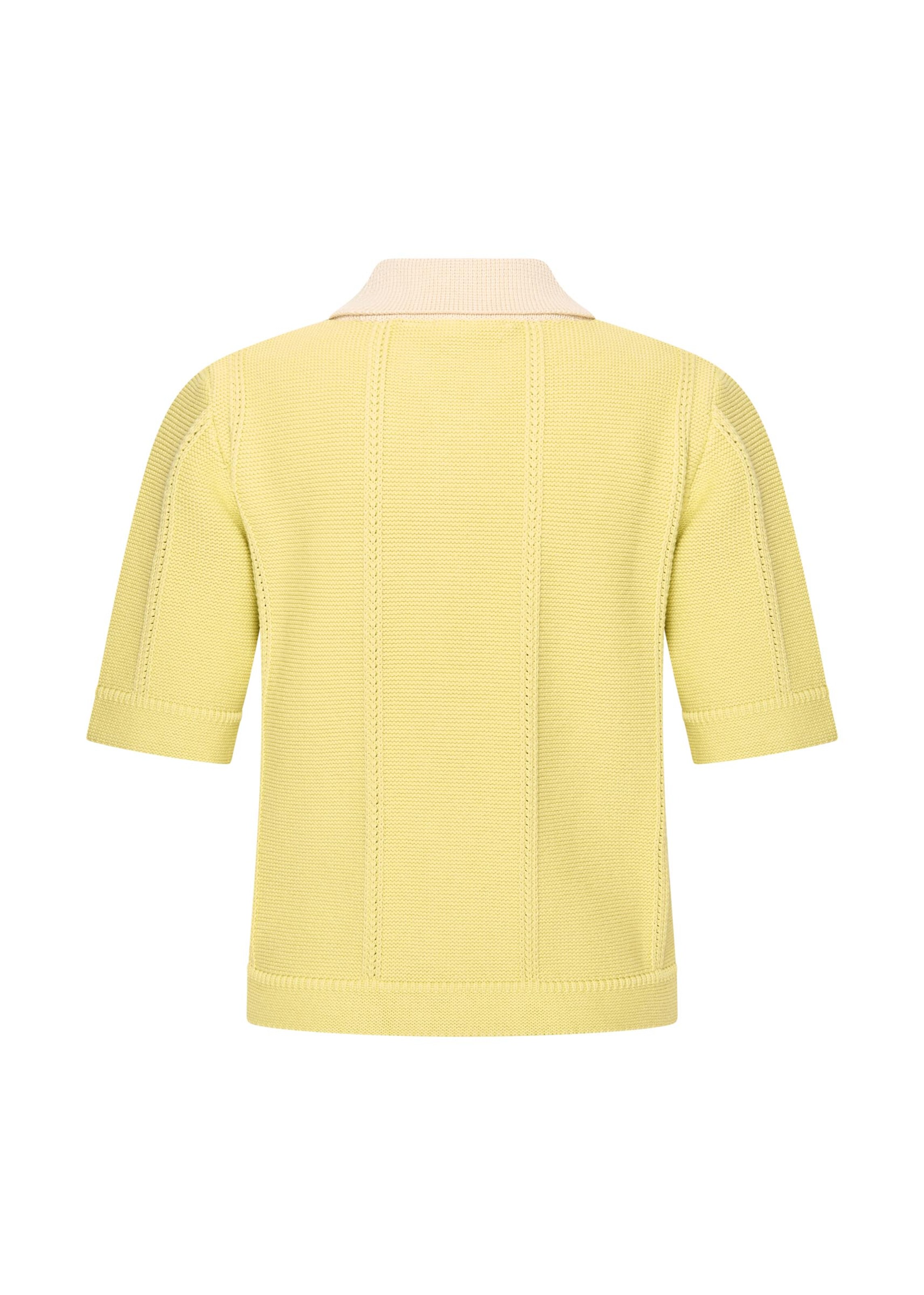 4funkyflavours Knit cardigan 'Last Night' in Yellow